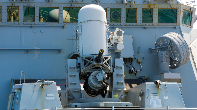 USS Carney's CIWS system