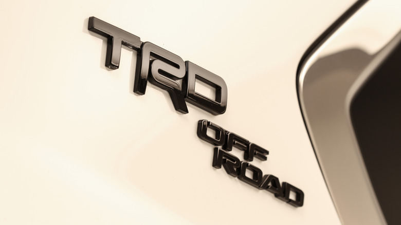 Toyota TRD badge
