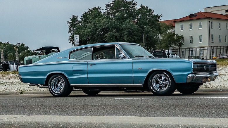 Blue 1966 Dodge Charger