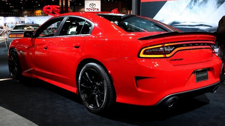 Red Dodge Charger Scat Pack