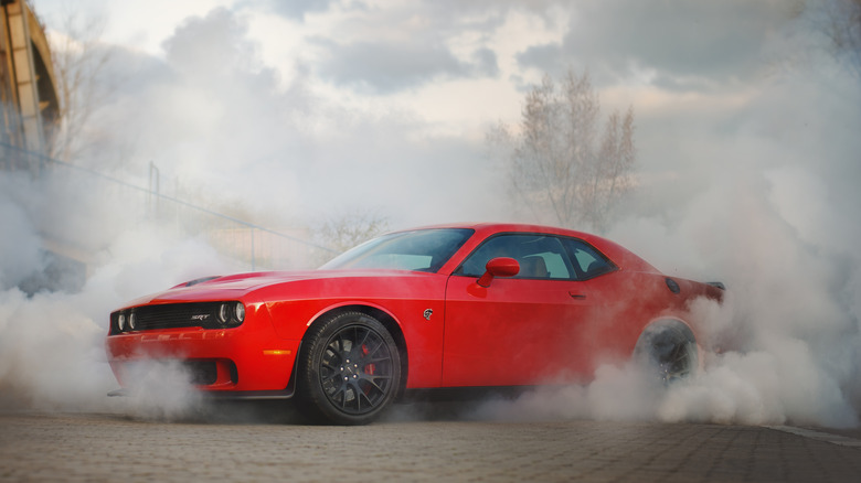 Dodge SRT Hellcat Burnout