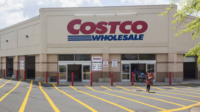 A Costco store front