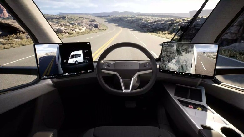 Tesla Semi interior