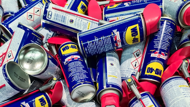 WD-40 cans