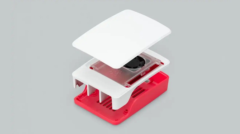 Official fan case for Raspberry Pi 5 