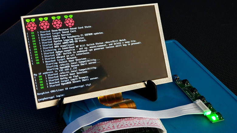 Raspberry Pi screen