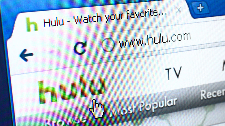 Hulu website