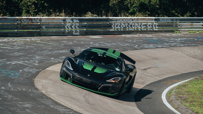 Rimac Nevera Time Attack on the Nürburgring carousel