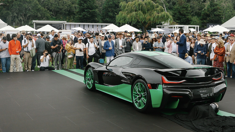 Rimac Nevera Time Attack unveiled at The Quail, A Motorsports Gathering