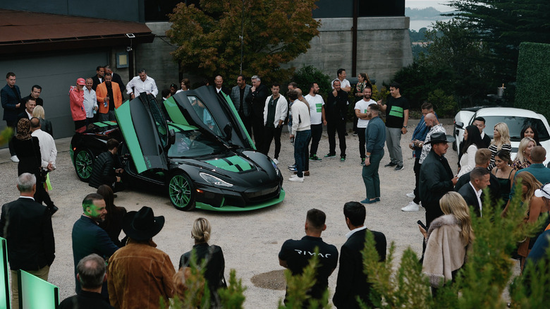 Rimac Nevera Time Attack at the Rimac House in Monterey, California