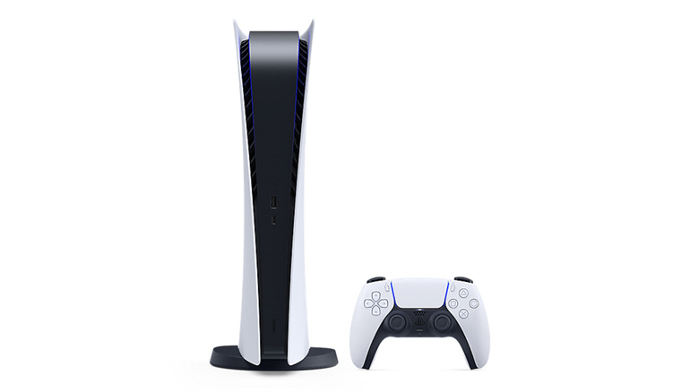 PlayStation 5 console with DualSense controller