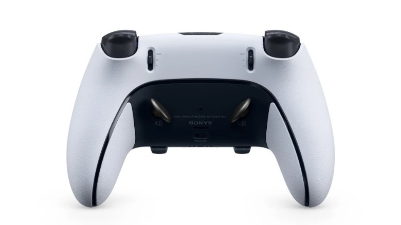 The back paddles on the DualSense controller
