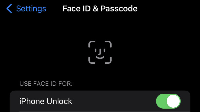 Unlock iPhone Face ID