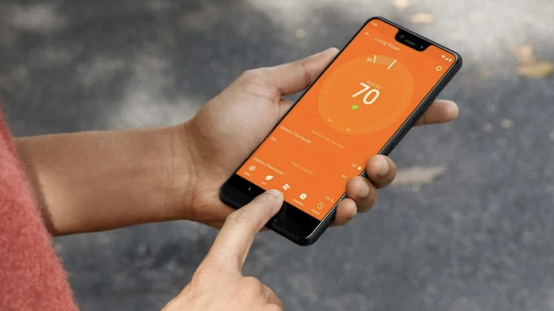 Google Nest Thermostat app