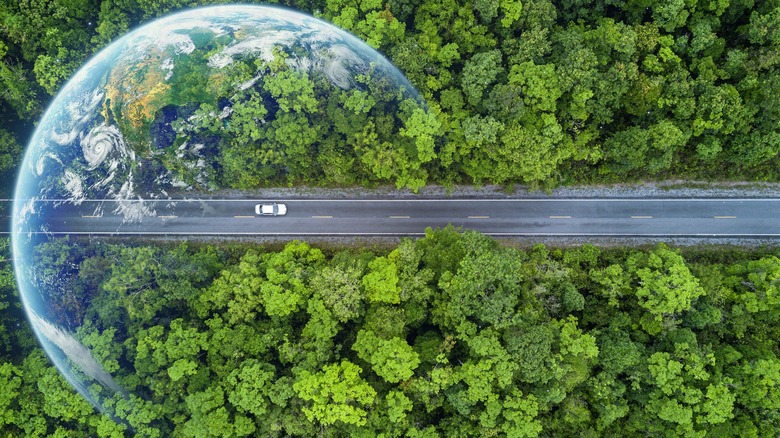 EV charging on the road