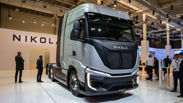 Nikola electric truck.