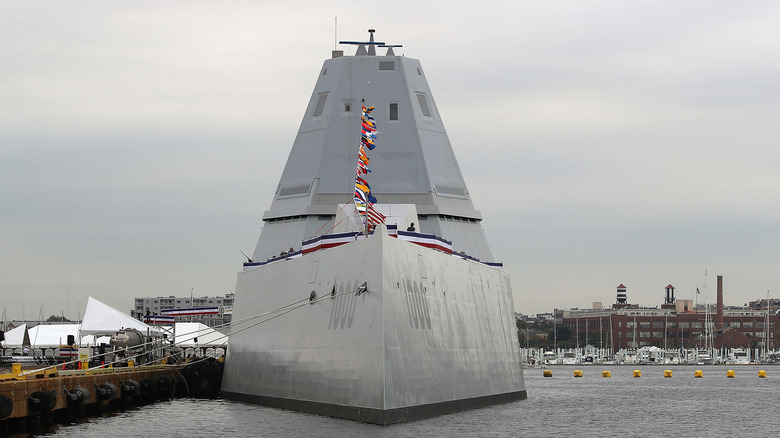 US Navy Zumwalt Destroyer