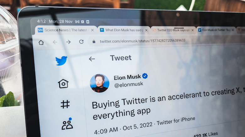 Elon Musk tweet