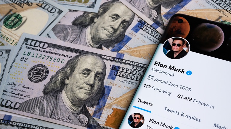 Musk twitter money