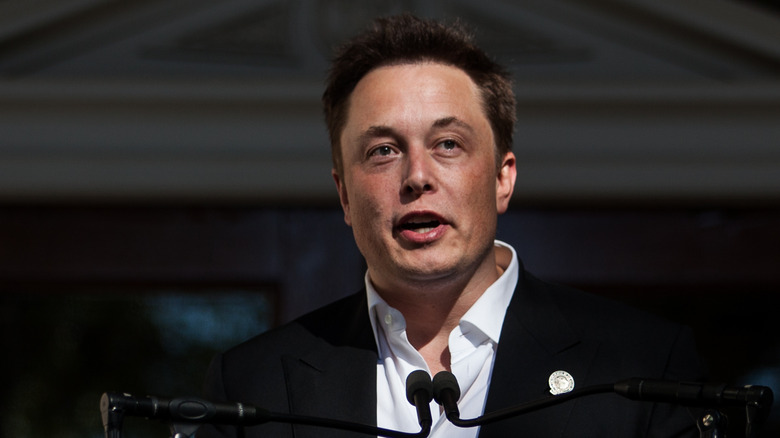 Elon Musk speaking event