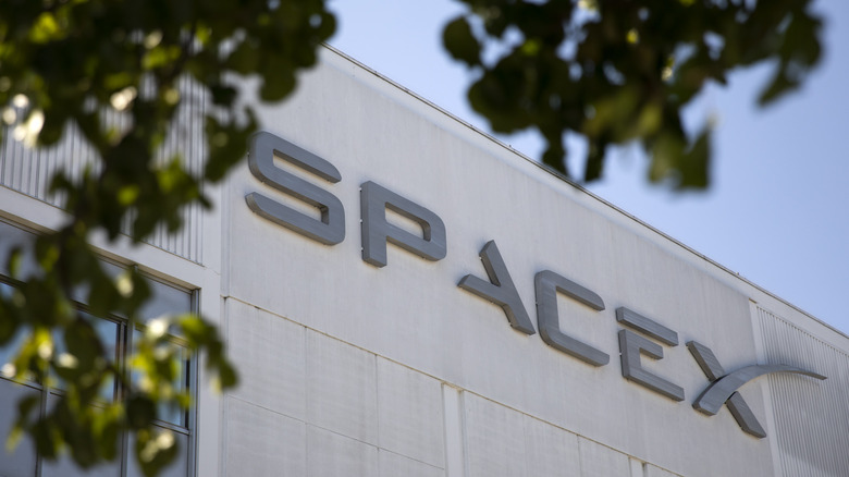 SpaceX headquarters in Hawthorne, California