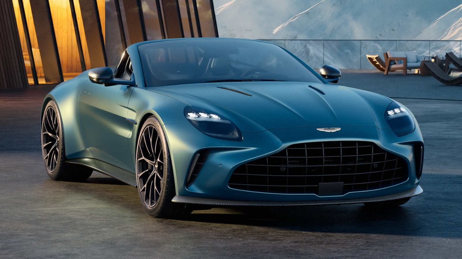 2026 Aston Martin Vantage Roadster Keeps The 202 MPH Top Speed, Loses The Roof