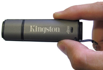 Kingston Data Traveler Secure 4gb usb drive