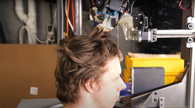 Engineer Builds Barber Robot That Gives Quarantine - SlashGear