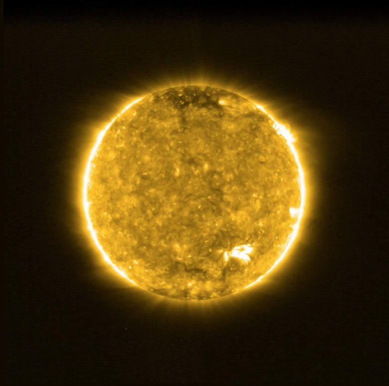 Solar Orbiter's image of sun 