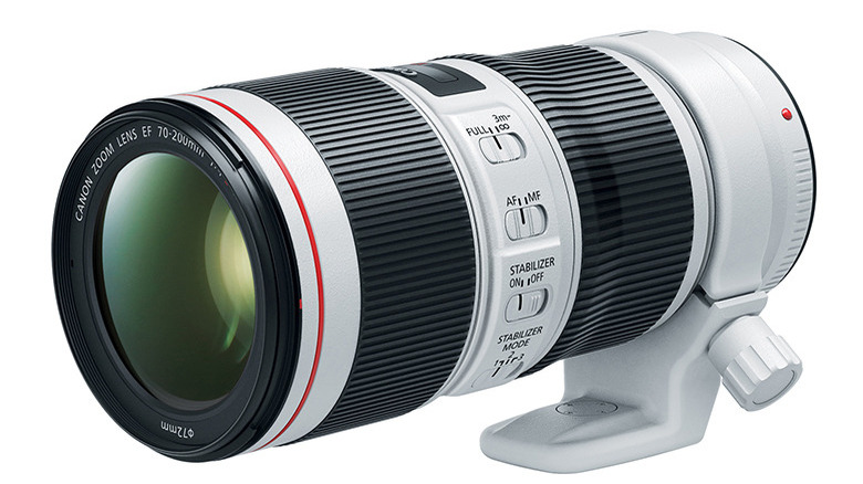 Canon EF 70-200mm zoom lens