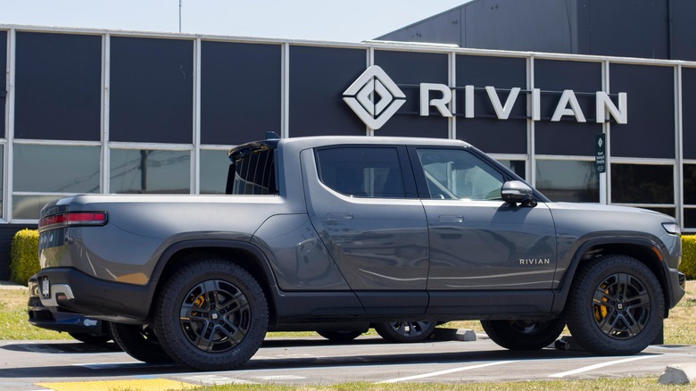 Rivian EV truck