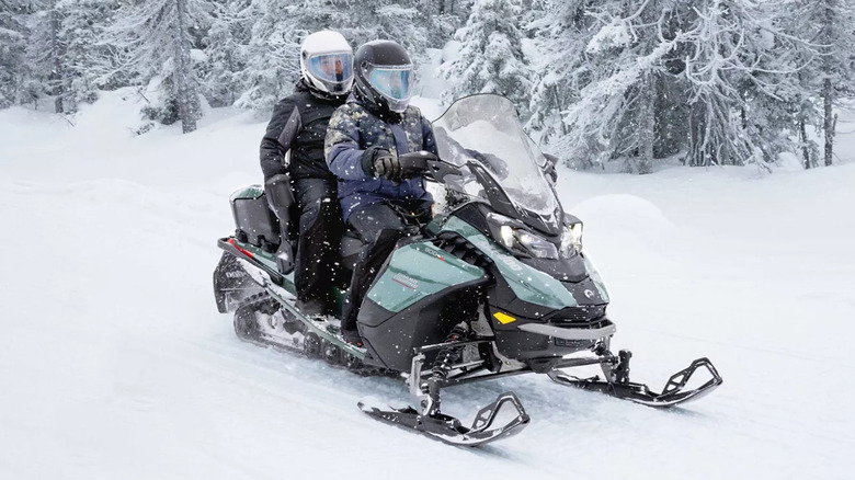 Ski-Doo Grand Touring with passenger