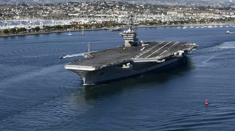 uss Theodore Roosevelt aircraft carrier san francisco bay