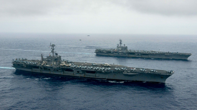 uss John C. Stennis aircraft carrier operation indo-pacific