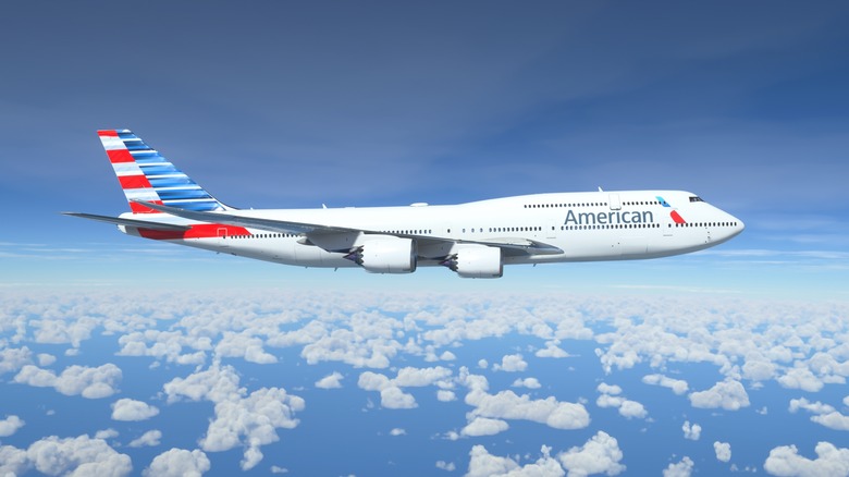 Boeing 747 American Airlines