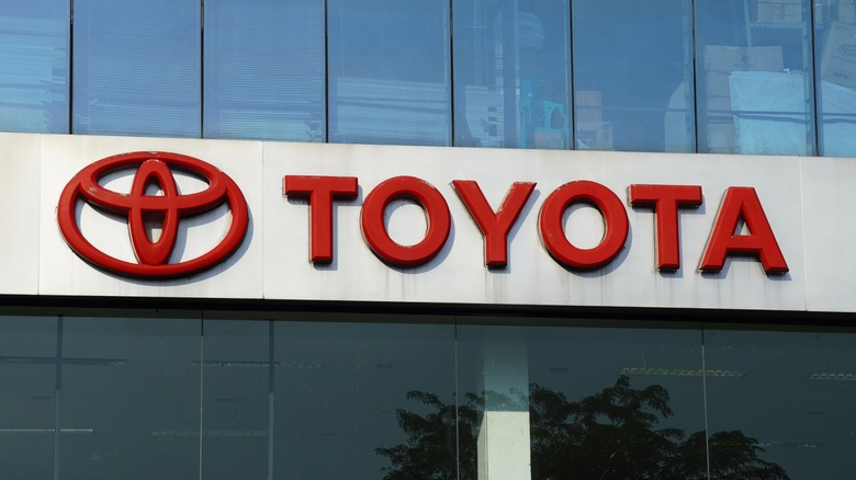 The Toyota logo