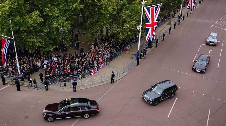 Royal funeral procession