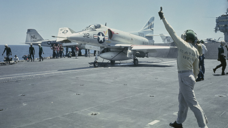 A Douglas A-4 Skyhawk