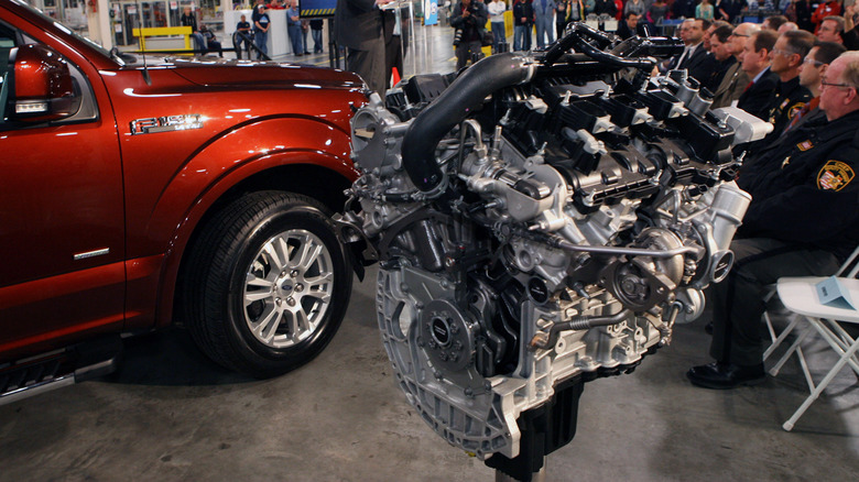 2.7 liter EcoBoost on display