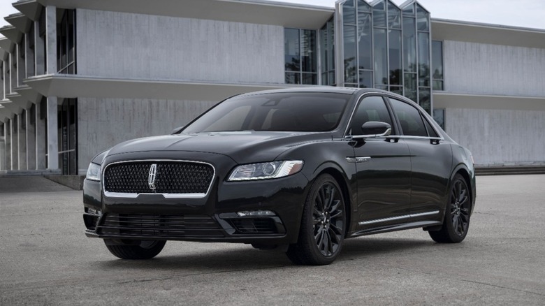 2020 Lincoln Continental on display