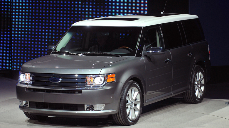 Ford Flex with EcoBoost on display