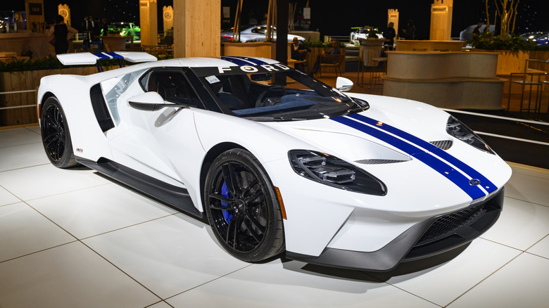 Ford GT with EcoBoost on display