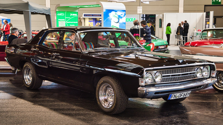 Black 1969 Ford Fairlane at a car show