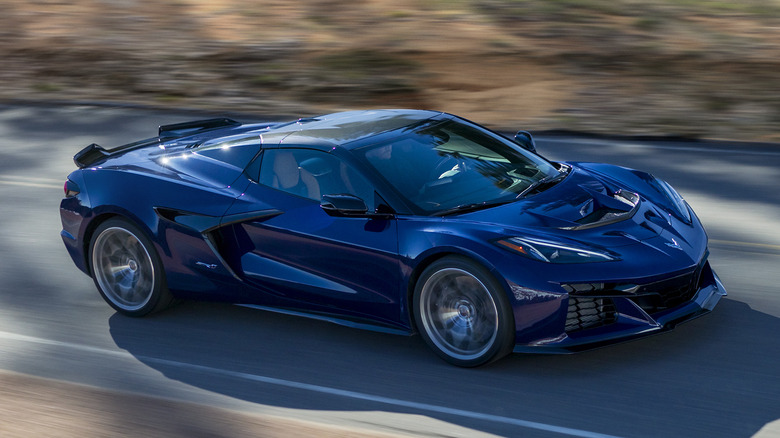 2025 Chevrolet Corvette ZR1 driving