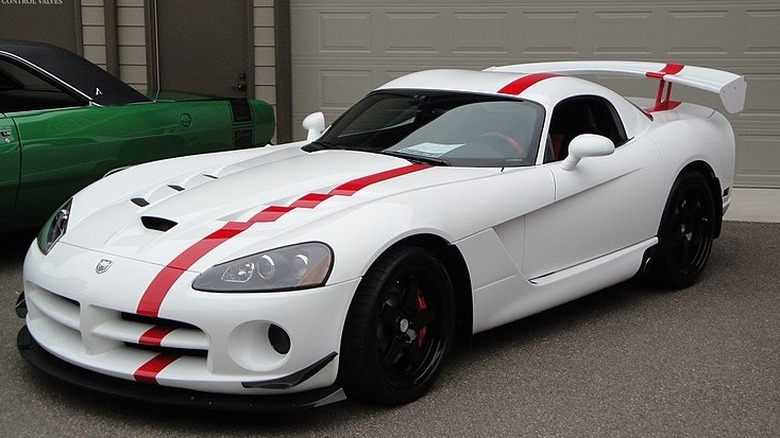 White and Red 2009 ZB II Viper