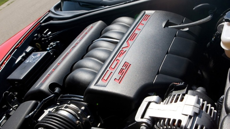 Chevrolet Corvette LS3 engine