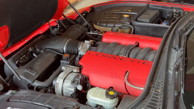 Chevrolet Corvette Z06 LS6 engine