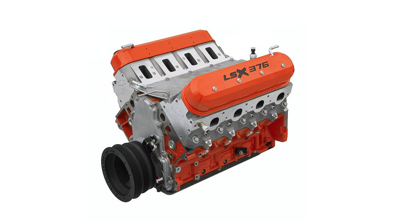 General Motors LSX376-15 crate engine long block assembly