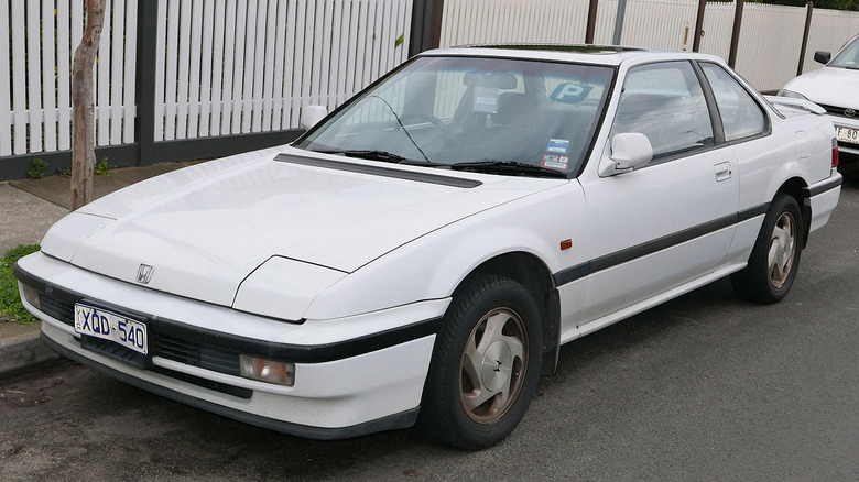 White 3rd Generation Honda Prelude