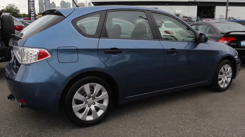 2008 Subaru Impreza in lot